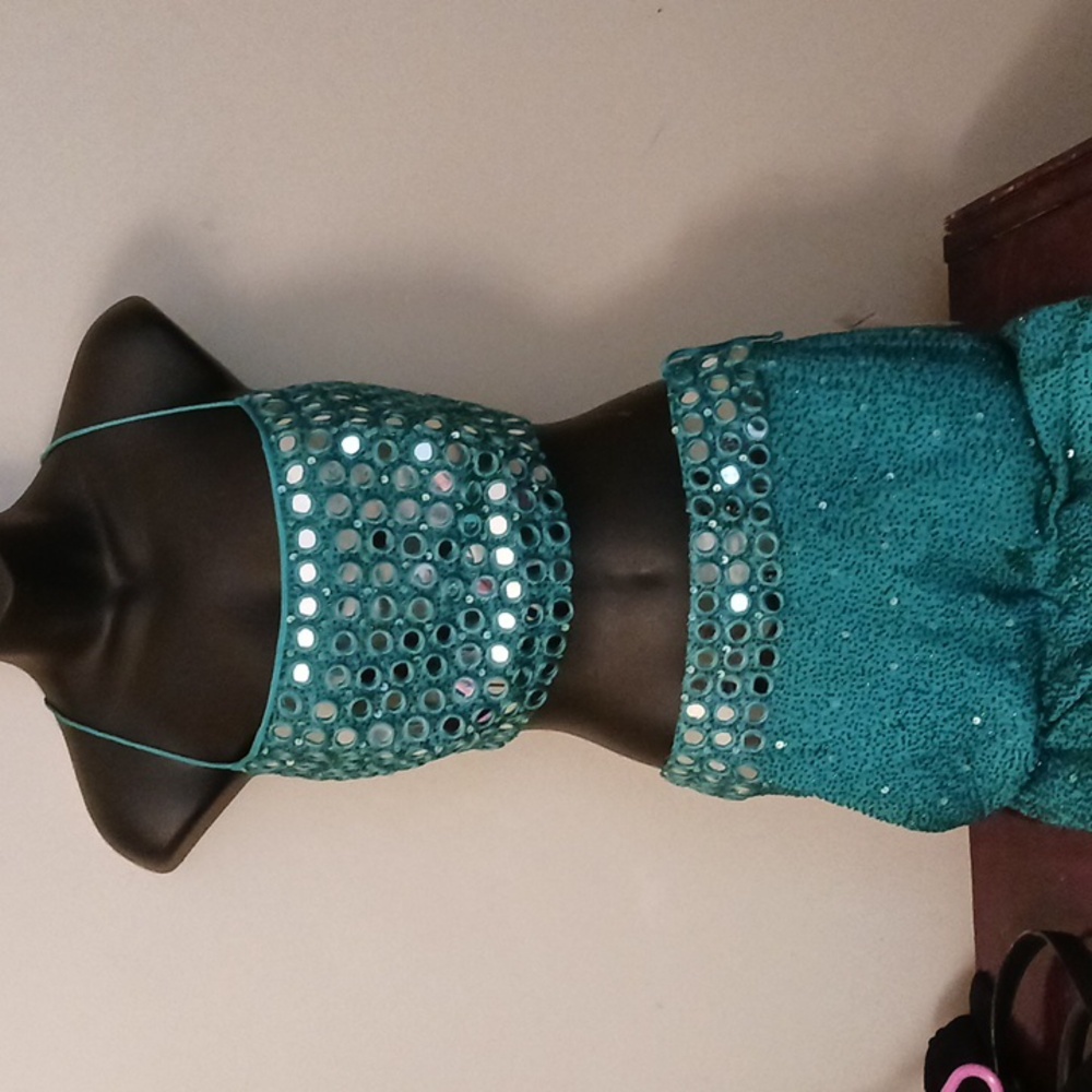2pc.,Panoply,100% Silk, hand beaded,Sz.6